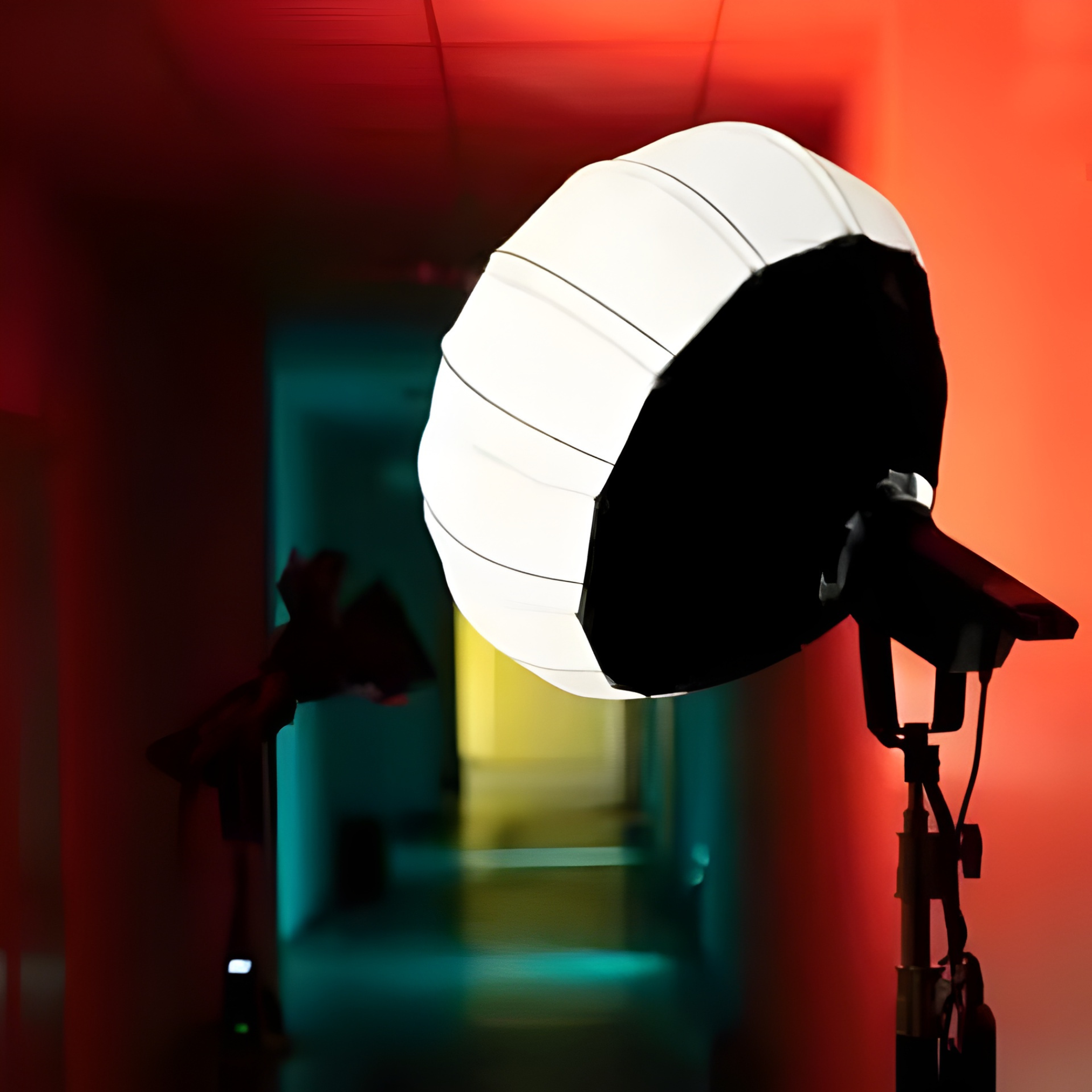 100W RGBW COB LED Photography & Video Light – Adjustable Colour LED Studio Light Panel