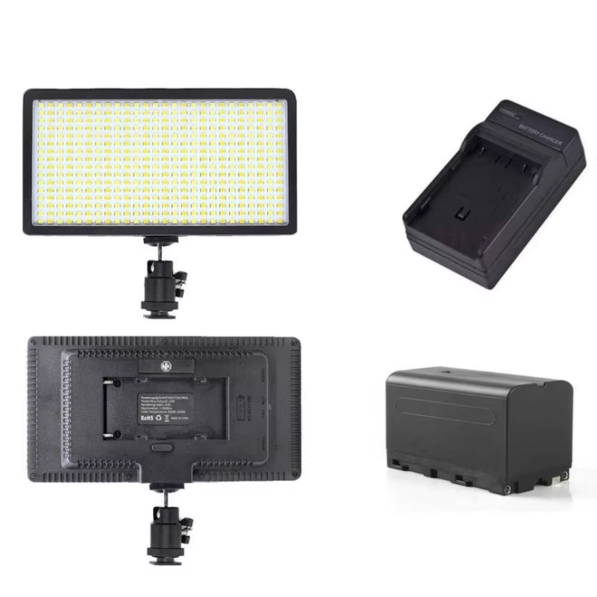 LED-416 Bi-Color Video Light – Professional Photo & Video Lighting Kit