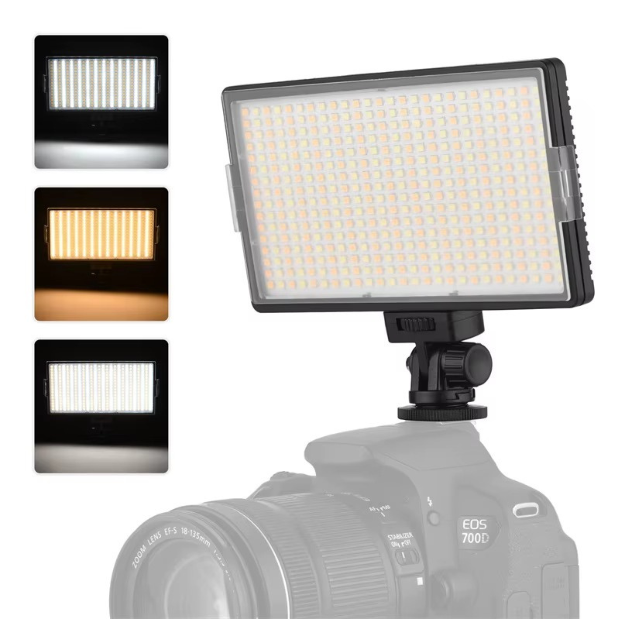 LED-416 Bi-Color Video Light – Professional Photo & Video Lighting Kit