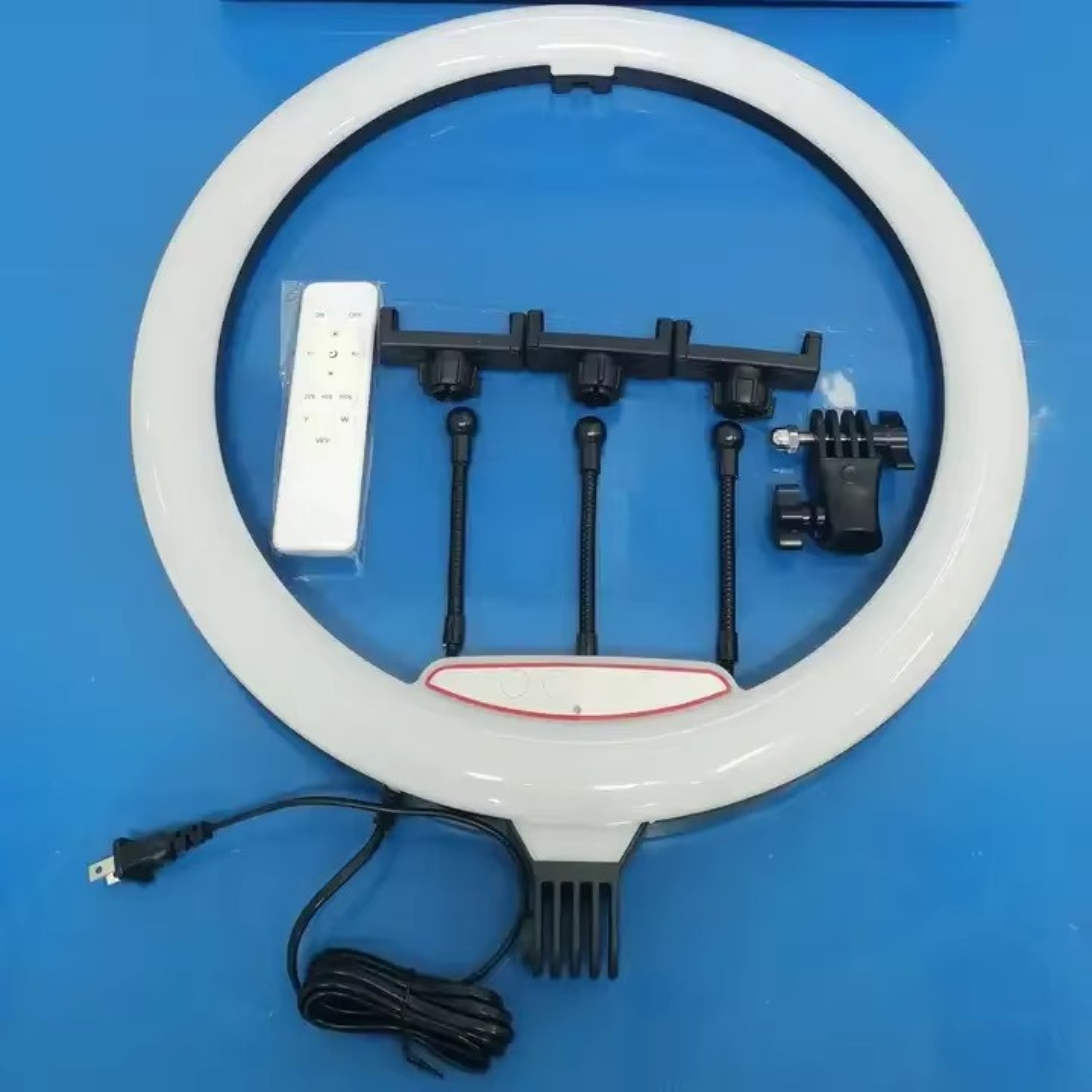 18″ LED Ring Light Kit with Tripod & Bag – Adjustable Photo & Video Lighting Panel