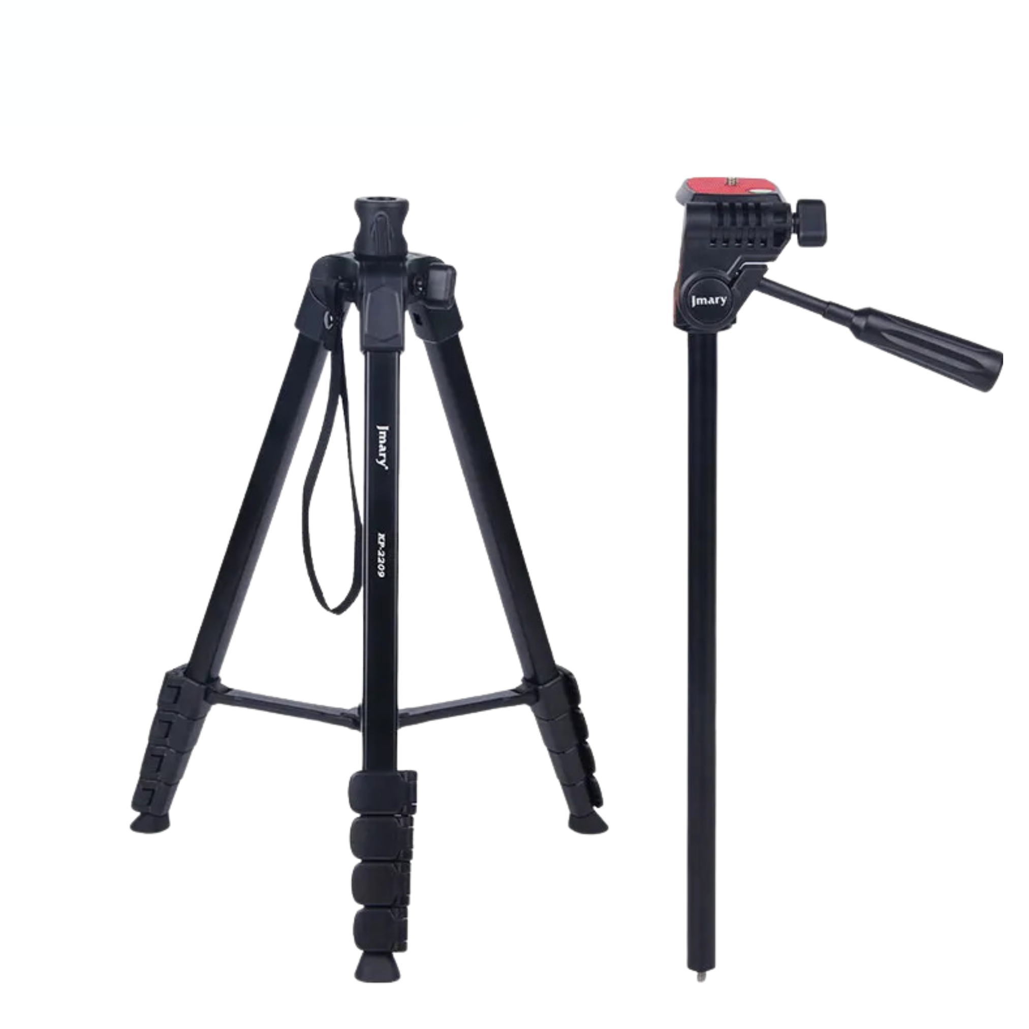 JMARY KP-2207 Tripod Stand – Portable 1.33 m Camera & Mobile Tripod for Photo & Video