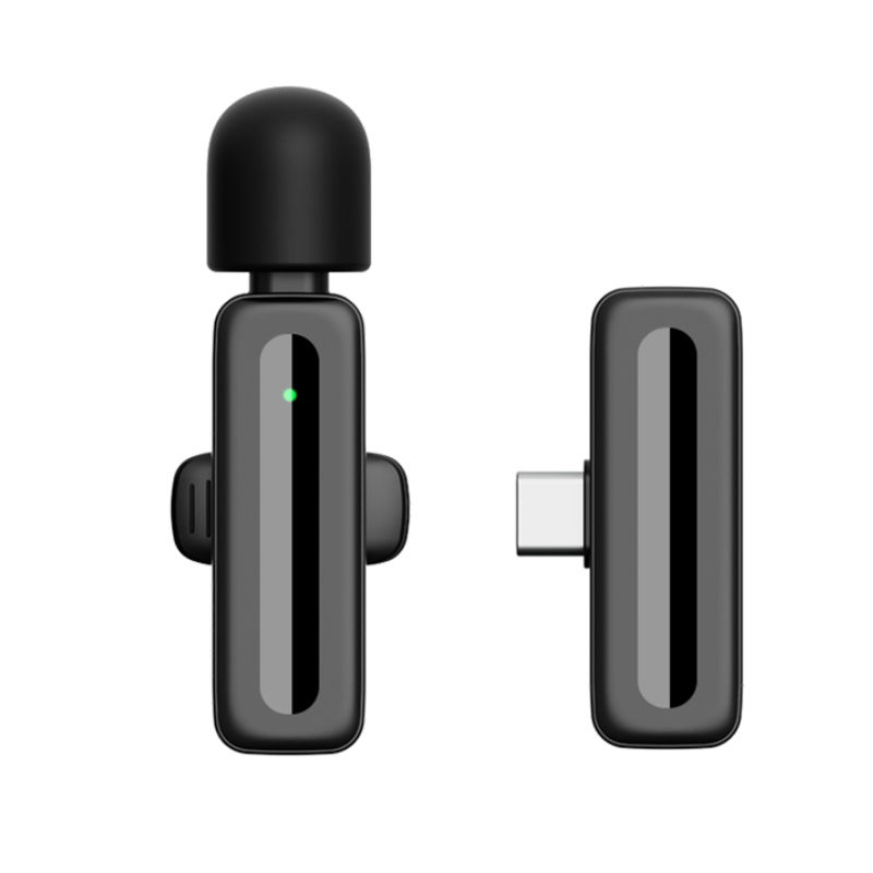 SE80 Wireless Lapel Microphone – Long-Range Clip-On Lavalier Mic for Phones